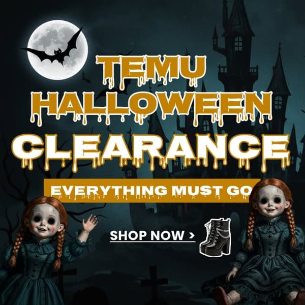 Temu clearance sale