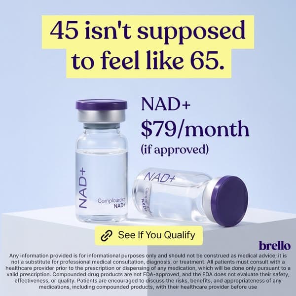 NAD+ Plan starting at $79/month