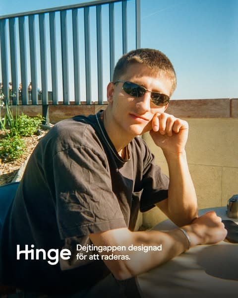 Registrera dig på Hinge idag.