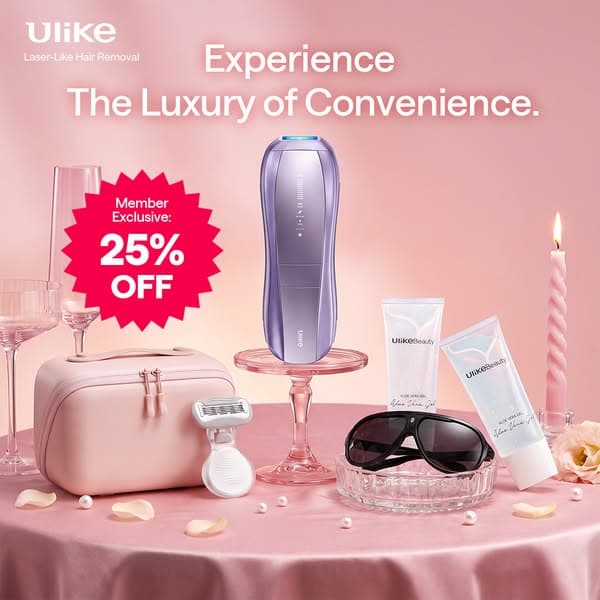 25% OFF Ulike IPL β Member Day