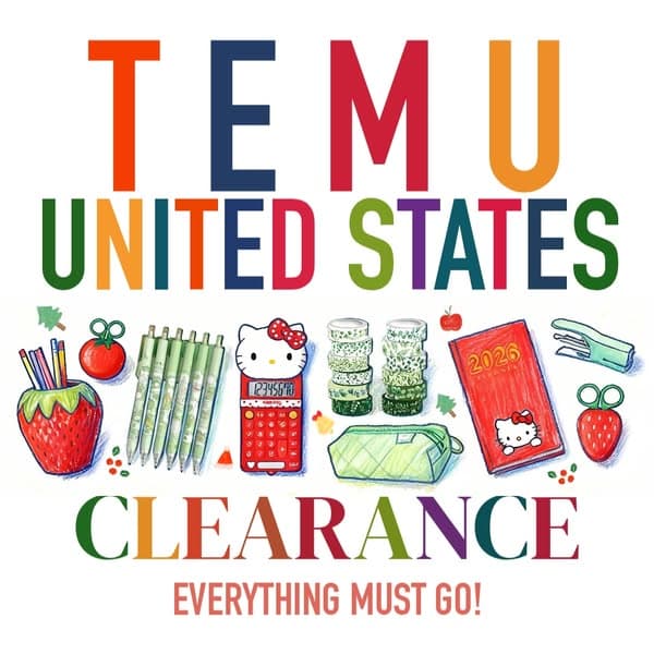 TEMU’s office sale is on