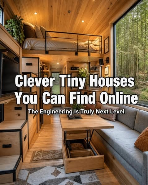 Clever Tiny Houses You Can Browse Online