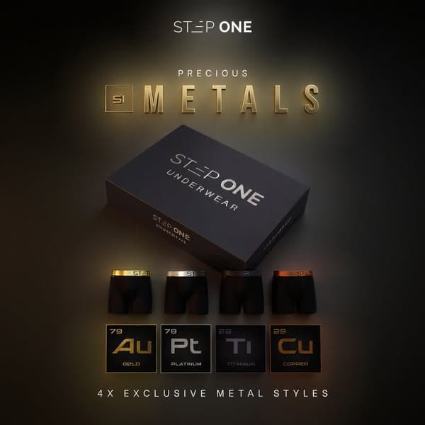 💎 Limited Edition Precious Metals Boxers