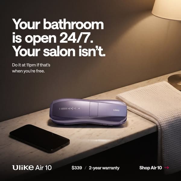 Say Goodbye to Hair—Shop Ulike Air10’s Fast & Painless Hair Removal Now!