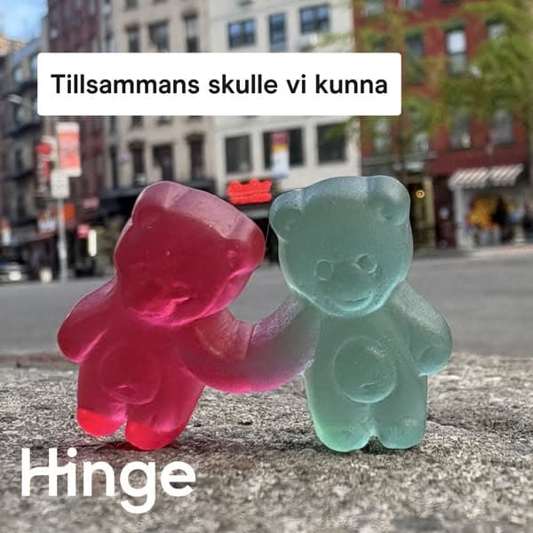 Registrera dig på Hinge idag.