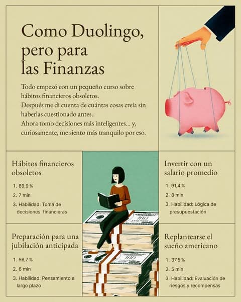 ⏳ Deja de escrolear sin sentido. ¡Aprende sobre finanzas!