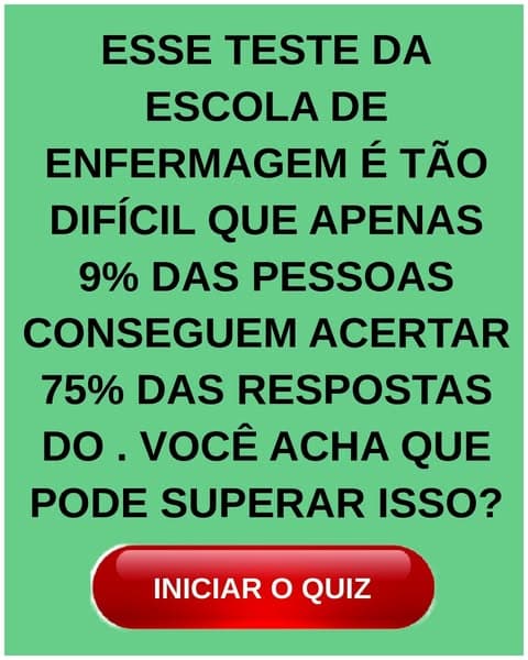 Apenas 1% consegue passar neste difÃcil teste de enfermagem - você é um deles?