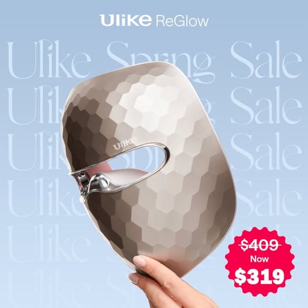Ulike ReGlow Sale-AT-Home LED Facial Treatment!