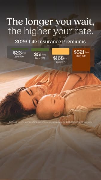 Up to $5M Term Life Insurance Coverage 😇