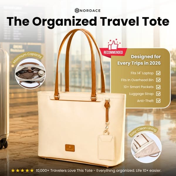 ✨ The Organized Travel Tote Built For Every Busy Trip Ahead
