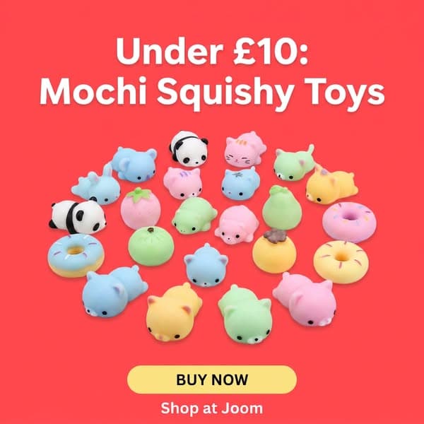 Grab Your Mochi Squishy From Just £5! ✨