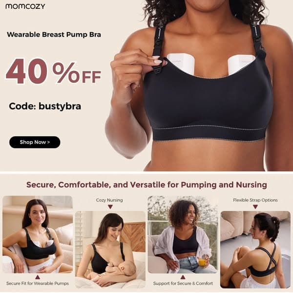 🥰 40% OFF ❤️ code: bustybra