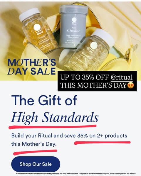 Simplify Your Pregnancy Routine with up to 35% Off Ritual 💛