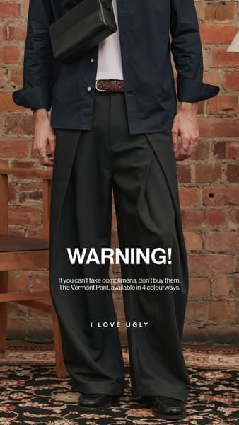 Vermont Pleat Pant