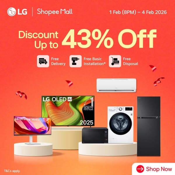 LG Malaysia x ShopeeMall