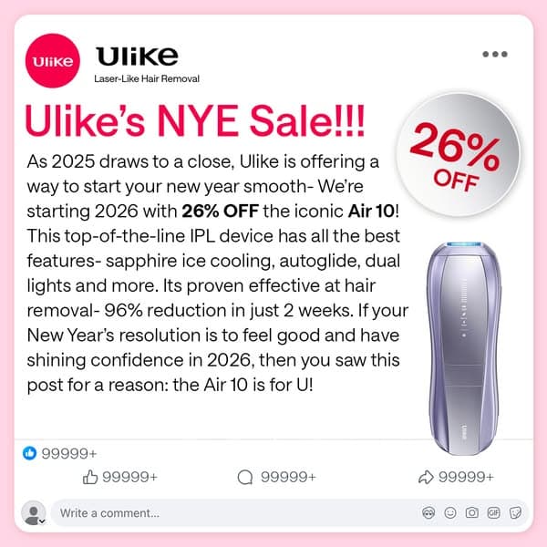 New Year Sale: Up to 40% OFF Sitewide