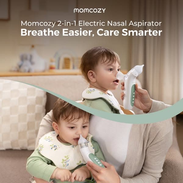 2-in-1 Spray & Suction Electric Nasal Aspirator