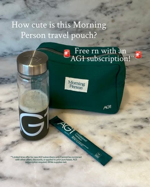 Free Travel Kit, Made for the Road**