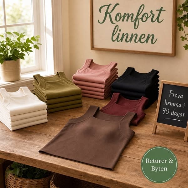 Jag önskar att jag hade hittat denna bekvÀma linne för flera Är sedan