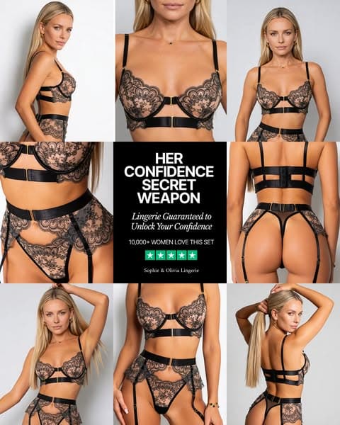 COMFORTABLE. FEMININE. CONFIDENT