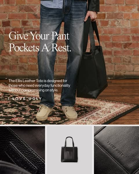 NEW | Ellis Leather Tote Bag