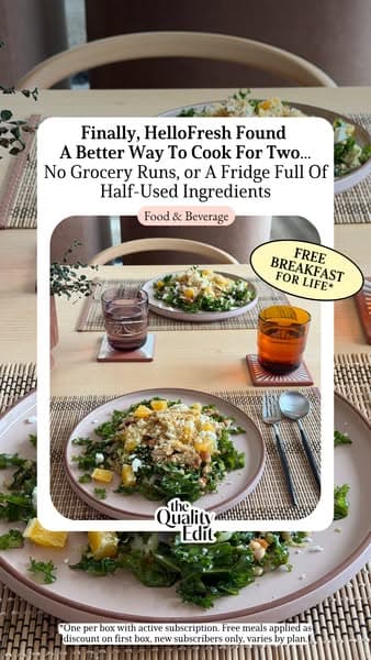 Code 10FREETQE for Free Breakfast for Life + 10 Free Meals