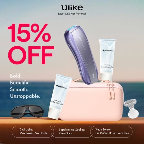 Ulike 6-in-1 Pro IPL kit -15% OFF