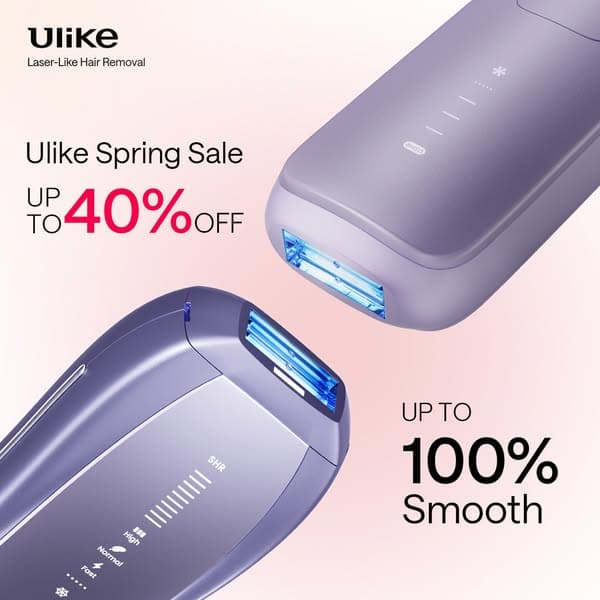Spring Sale: Up to 40% OFF IPL Hair Removal