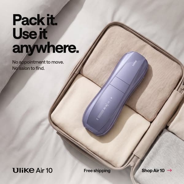 Say Goodbye to Hair - Shop Ulike Air10βs Fast & Painless Hair Removal Now!