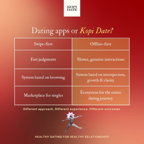 Offline dating platform