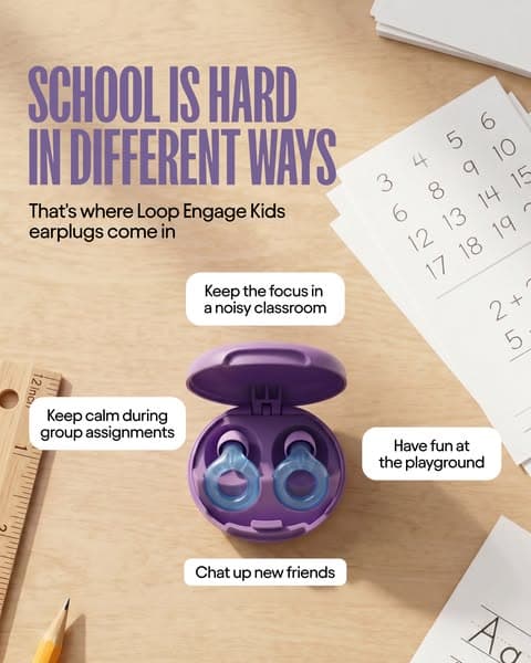 Earplugs for learning, playing, growing 🚀