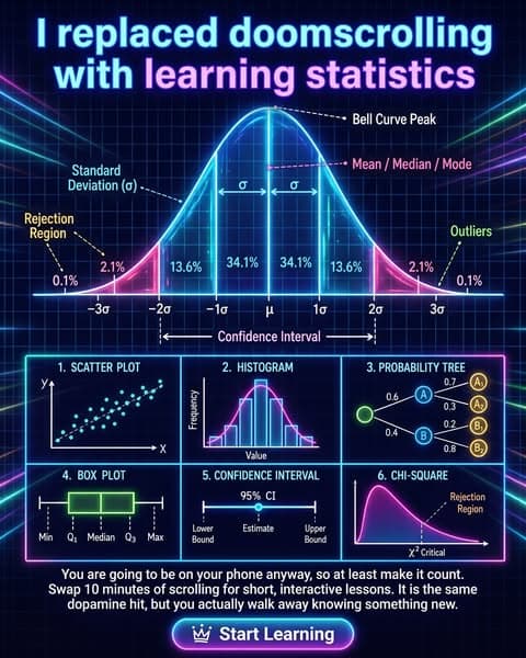 📈 Statistics in 5 Minutes? Try Now!