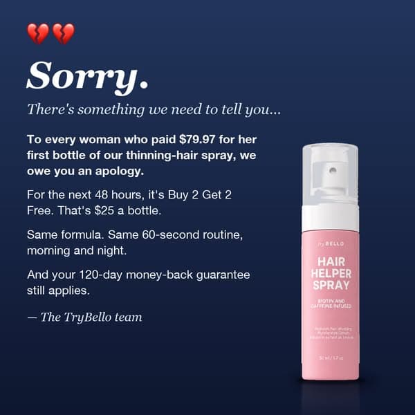 "My sister paid $25. Why?"