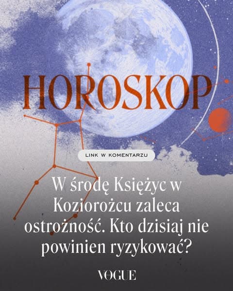 W środę Księżyc w Koziorożcu zaleca ostrożność. Kto dzisiaj nie powinien ryzykować?