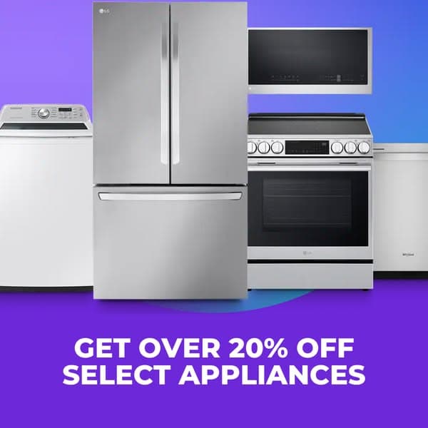 Over 20% Off Select Appliances at Best Buy