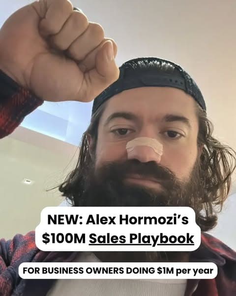 Alex's Hormozi's $100M Sales Playbook