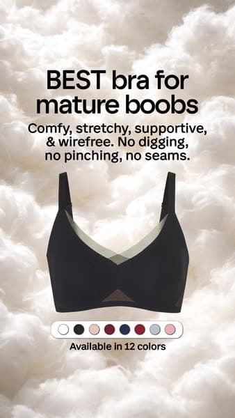 You'll Forget You're Wearing A Bra