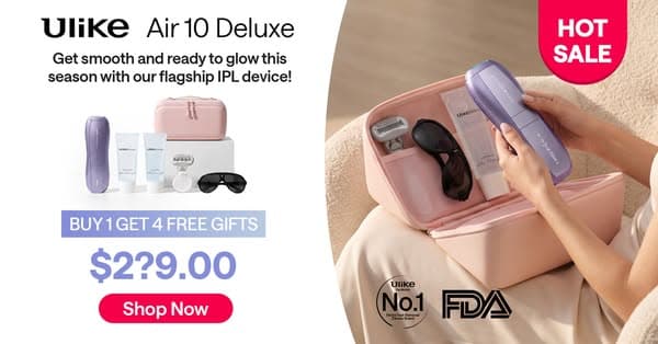 Ulike Air 10 Ice-Cold IPL. Zero Pain.