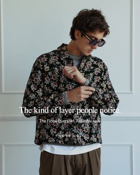 NEW | The Floral Overshirt