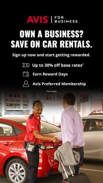 Enroll in Avis For Business
