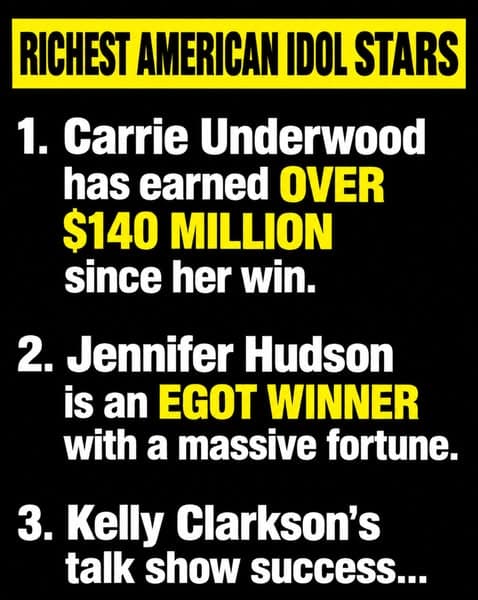 The Richest American Idol Stars Ranked By Net Worth