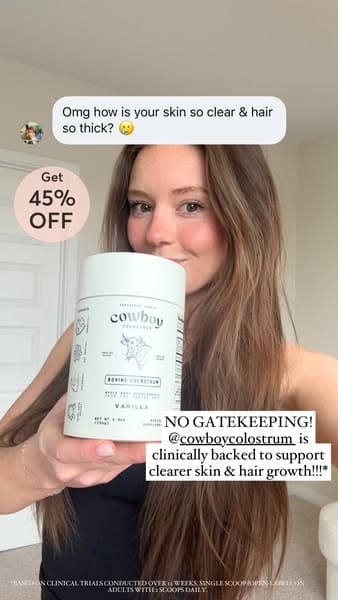 45% Off. Clinically Backed. Actually Noticeable.