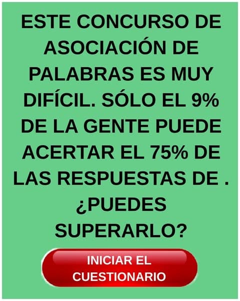 A la mayoría de la gente le cuesta relacionar las palabras: ¿puedes hacerlo mejor?