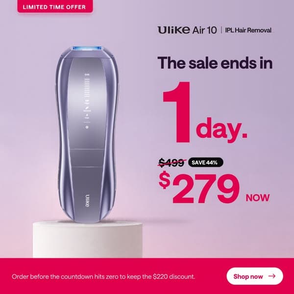 Was $499. Now $279 with the Glow Plan.