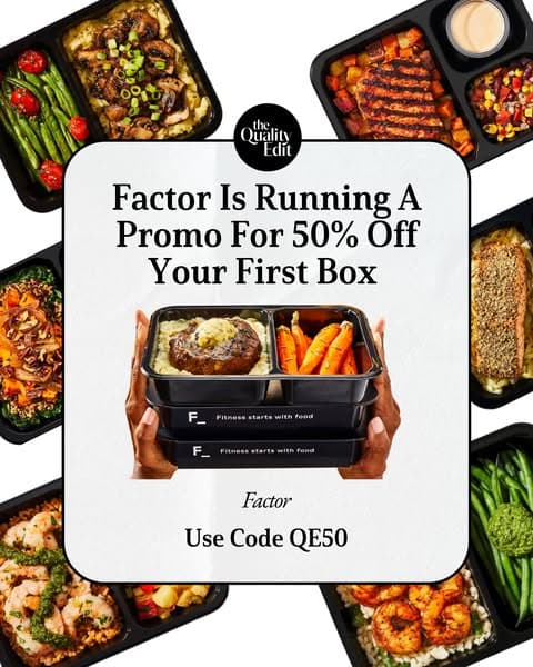 50% OFF your first box with code QE50
