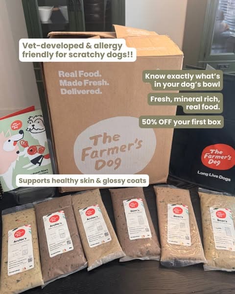 Vet-Developed Peace of Mind: 50% Off The Farmer’s Dog