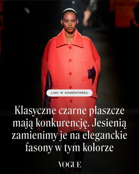 Klasyczne czarne płaszcze mają konkurencję. Jesienią zamienimy je na eleganckie fasony w tym kolorze