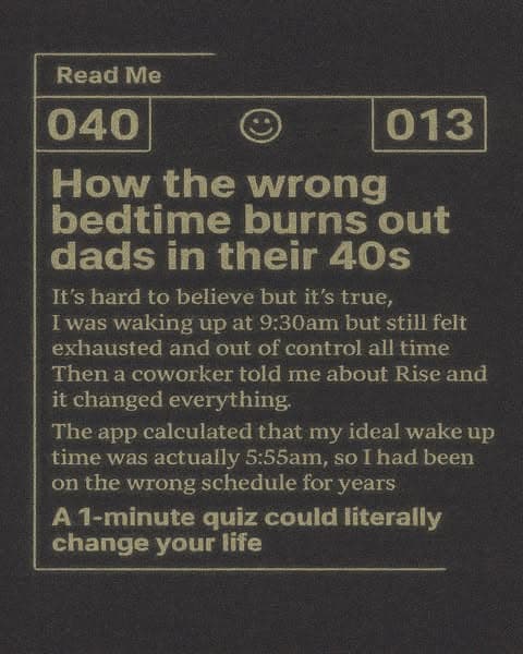 Try it out FREE. 😴