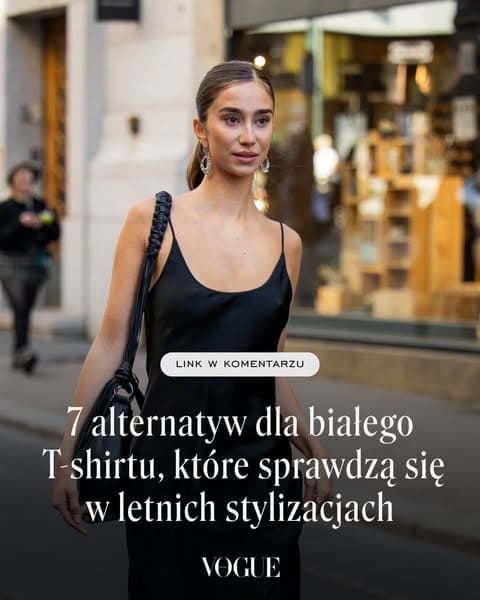 7 alternatyw dla białego T-shirtu, które sprawdzą się w letnich stylizacjach
