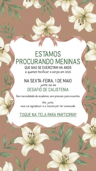 Comece a transformação agora!